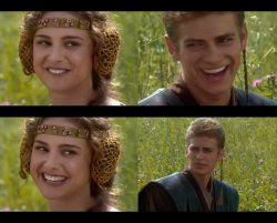 Reverse Anakin & Padme at Naboo Meme Template