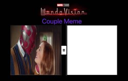 WandaVision couple meme Meme Template