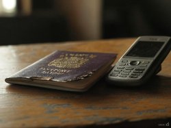 Passport phone Meme Template