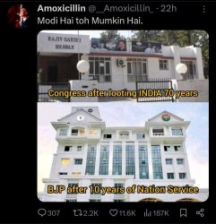 modi hai toh mumkin hai bjp funny narendra modi bjp office Meme Template