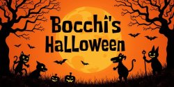 Bocchi Experiment Episode 5: Bocchi's Halloween (Title Card) Meme Template