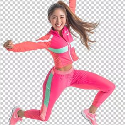 Japanese Girl Fitness Meme Template