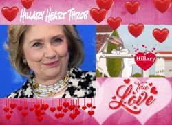 Hillary Heart Throb Gorgeous Hot Meme Template