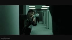 Neo escape the office Meme Template