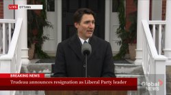 Trudeau Resignation Heritage Minute Meme Template