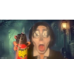 Victor Van Dort Spraying Raid Reaction Meme Template