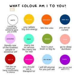 What color am I to you? Meme Template