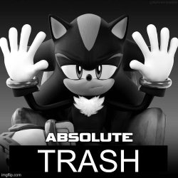 Absolute trash Meme Template