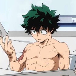 deku in bed Meme Template