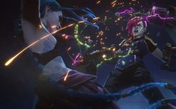 vi vs jinx Meme Template