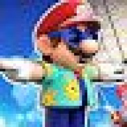 mario t pose Meme Template