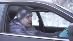 Man Frozen In Car Meme Template