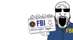 FBI soyjak Meme Template