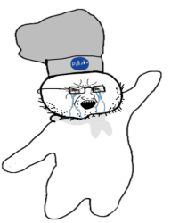 Pillsbury Doughboy soyjak Meme Template