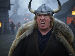 Trump Viking Meme Template