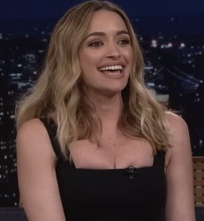 Brianne Howey Jimmy Fallon Meme Template