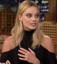 Margot Robbie Jimmy Fallon Meme Template