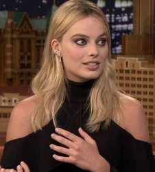 Margot Robbie Jimmy Fallon Meme Template