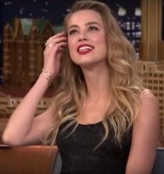 Amber Heard Jimmy Fallon Meme Template