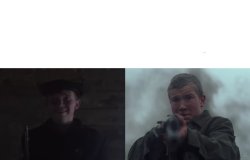 Before and after war: come and see edition. Meme Template