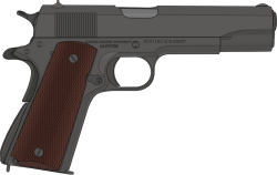 M1911A1 Pistol (Parkerized) Meme Template