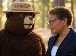 Smokey Karen Bass Meme Template