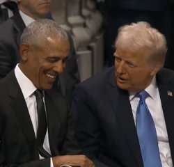 Trump + Obama Meme Template