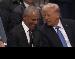 Trump and Obama Meme Template