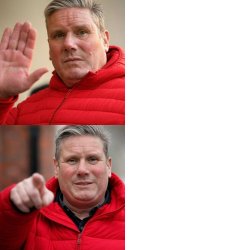 Keir Starmer Drake Meme Meme Template