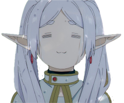 Frieren cute face Meme Template