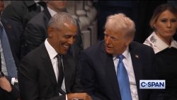 Trump and Obama Meme Template