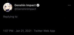 Genshin Impact Tweet Blank Meme Meme Template