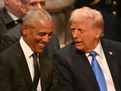 Obama and Trump Meme Template