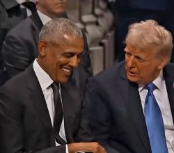 Obama and Trump Meme Template