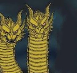 three headed dragon missing a head Meme Template