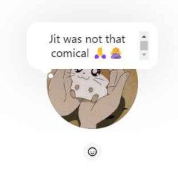 Jit was not that comical Meme Template