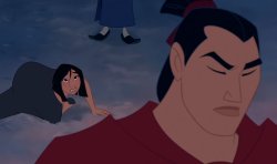 Mulan 1080p I can't believe I was in love with a chick Meme Template