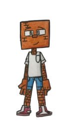 Bricky (tranparent) Meme Template
