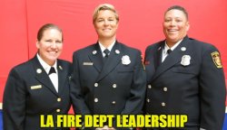 LA Fire Department Leadership Meme Template