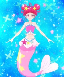 redhead mermaid Meme Template