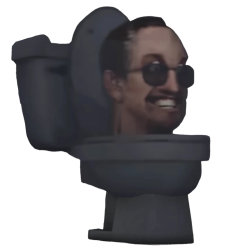 gray large-medium skibidi toilet Meme Template