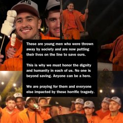 Incarcerated youth fire fighters Meme Template