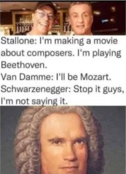 I'll be BACH Meme Template