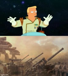 Zapp Brannigan all good things must end preferably in explosion Meme Template