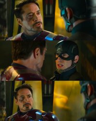 iron man captain america did you know Meme Template