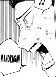 Mahoraga help me Meme Template