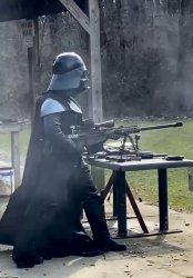 Darth Vader Gun Range Meme Template