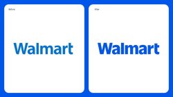 Old and new Walmart logo Meme Template
