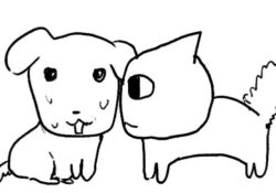 cat snif Meme Template