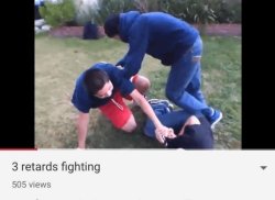 3 (R-Words) Fighting Meme Template
